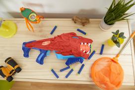 sautuvas zaislinis su kulkom - Hasbro NERF Šautuvas Lionfury (Lionfury) - 27 nuotrauka