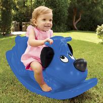 supamas zaislas - Supamas žaislas Little Tikes Rocker Puppy, mėlynas (Blue) - 3 nuotrauka