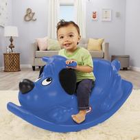 supamas zaislas - Supamas žaislas Little Tikes Rocker Puppy, mėlynas (Blue) - 4 nuotrauka