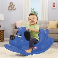 supamas zaislas - Supamas žaislas Little Tikes Rocker Puppy, mėlynas (Blue) - 5 nuotrauka