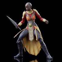 black series figureles - Žaislinė figūrėlė, su priedais Hasbro Black Panther Okoye, įvairių spalvų - 8 nuotrauka
