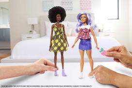 lele barbe pigu.lt - BARBIE 2 rūbų komplektų rinkinys asort, FYW82 - 7 nuotrauka