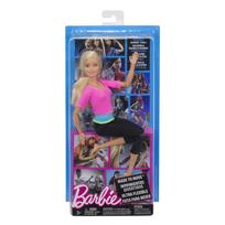 lele barbe pigu.lt - Lėlė Mattel Barbie Made To Move - Pink Top DHL82 - 7 nuotrauka