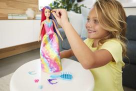 lele barbe pigu.lt - Barbie - Dreamtopia Rainbow Magic Mermaid (GTF89) - 3 nuotrauka