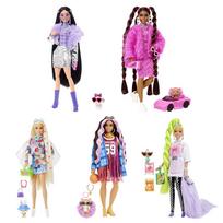 lele barbe pigu.lt - Lėlė Barbie Extra su rožine suknele - 3 nuotrauka
