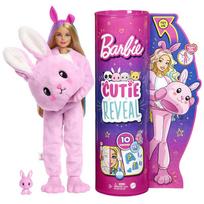 lele barbe pigu.lt - Barbės „Cutie Reveal“ minkštutėlis zuikutės siurprizų rinkinys, 1 serija - 6 nuotrauka