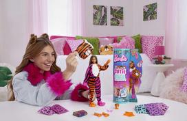 lele barbe pigu.lt - Barbie - Cutie Reveal Chelsea Jungle Series - Tiger (HKR15) - 8 nuotrauka