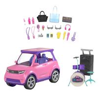 zaislinis automobilio modelis - Mattel Barbie Big City Big Dreams GYJ25 - 9 nuotrauka