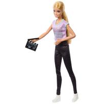 lele barbe pigu.lt - Lėlių rinkinys Mattel Barbie You Can Be Anything Film Set, 29 cm - 6 nuotrauka