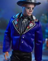 lele berniukas - Lėlė berniukas Mattel Barbie Ken Dia De Muertos 2023 HJX15, 30 cm - 16 nuotrauka
