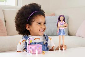 lele barbe pigu.lt - Lėlė Mattel Barbie Skipper Babysitters Sleepy Baby HJY33, 29 cm - 3 nuotrauka