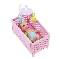 lele barbe pigu.lt - Lėlė Mattel Barbie Skipper Babysitters Sleepy Baby HJY33, 29 cm - 5 nuotrauka