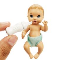 lele barbe pigu.lt - Lėlė Mattel Barbie Skipper Babysitters Sleepy Baby HJY33, 29 cm - 9 nuotrauka