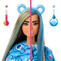 lele barbe pigu.lt - Mattel Barbie Cutie Reveal Care Bears lėlė - Rūpestinga meškutė (Grumpy Bear) JCN96 - 4 nuotrauka