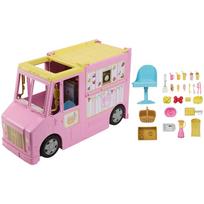 lele barbe pigu.lt - Mattel Barbie Limonadinis sunkvežimis su 25 vnt. (HPL71) - 2 nuotrauka