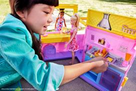 lele barbe pigu.lt - Mattel Barbie Limonadinis sunkvežimis su 25 vnt. (HPL71) - 3 nuotrauka