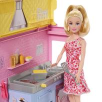 lele barbe pigu.lt - Mattel Barbie Limonadinis sunkvežimis su 25 vnt. (HPL71) - 6 nuotrauka