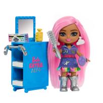 lele barbe pigu.lt - Mattel Barbie Extra Fly lėktuvas HPF72, Rožinis (Pink) - 4 nuotrauka