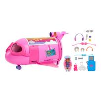 lele barbe pigu.lt - Mattel Barbie Extra Fly lėktuvas HPF72, Rožinis (Pink) - 5 nuotrauka