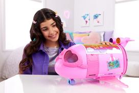 lele barbe pigu.lt - Mattel Barbie Extra Fly lėktuvas HPF72, Rožinis (Pink) - 6 nuotrauka