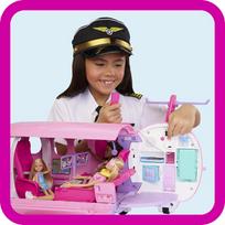 lele barbe pigu.lt - Mattel Barbie Dream Plane JLW92, Rožinė (Pink) - 2 nuotrauka