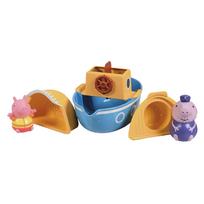 peppa pig laivas - TOMY vonios žaislų rinkinys Peppa Pig Pramogos laive E73414, įvairių spalvų - 3 nuotrauka