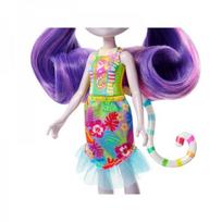 lemuras - Lėlė su priedais Mattel Enchantimals Lemūrų šeima HRX86, 22 cm - 5 nuotrauka