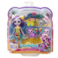 lemuras - Lėlė su priedais Mattel Enchantimals Lemūrų šeima HRX86, 22 cm - 11 nuotrauka