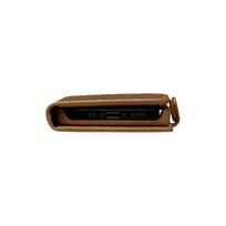 pinigine telefono deklas - Dbramante1928 Lynge Bookcase For Apple iPhone 12 Mini Brown - 5 nuotrauka