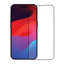 juoda plevele - dbramante1928 Eco-Shield screen protector, iPhone 15 Pro, black edges (ES61CL001924) - 3 nuotrauka
