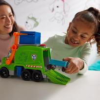 paw patrol senukai - PAW PATROL - Rocky Crush N' Roll Recycling Truck, 6071248 - 3 nuotrauka