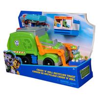 paw patrol senukai - PAW PATROL - Rocky Crush N' Roll Recycling Truck, 6071248 - 10 nuotrauka