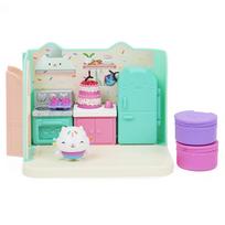 leles virtuve - Rinkinys Spin Master Gabbys Dollhouse Deluxe Room Kitchen 6062035, įvairių spalvų - 4 nuotrauka