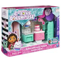 leles virtuve - Rinkinys Spin Master Gabbys Dollhouse Deluxe Room Kitchen 6062035, įvairių spalvų - 10 nuotrauka
