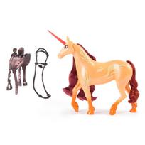 vienaragiai pigu lt - Žaislinė figūrėlė, vienaragis Spin Master Unicorn Academy Cinder, ruda - 3 nuotrauka