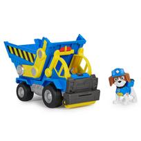 paw patrol senukai - SPIN MASTER PAW PATROL Rubble & Crew Wheeler's Dump Truck, 6066528, mėlyna/geltona - 5 nuotrauka