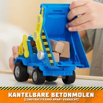 paw patrol senukai - SPIN MASTER PAW PATROL Rubble & Crew Wheeler's Dump Truck, 6066528, mėlyna/geltona - 8 nuotrauka