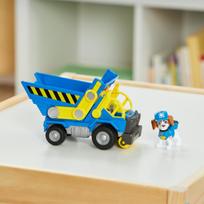 paw patrol senukai - SPIN MASTER PAW PATROL Rubble & Crew Wheeler's Dump Truck, 6066528, mėlyna/geltona - 11 nuotrauka