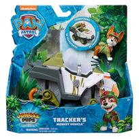 tracker - Spin Master Paw Patrol transporto priemonė Jungle Pups Tracker, 6067762 - 2 nuotrauka