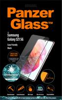 galaxy s21 plevele - PanzerGlass Samsung, Galaxy S21 Series, Antibacterial glass, Juodas, Antifingerprint screen protector, Case Friendly - 7 nuotrauka