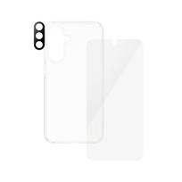 samsung galaxy a56 5g telefonas - PanzerGlass "CARE by Flagship 3in1 Dėklas + Stiklas + Objektyvas Samsung Galaxy A56 5G" Skaidrus (Clear) - 5 nuotrauka