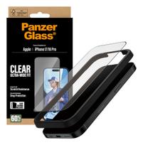 iphone 16 pro screen protector - Dėkliukas PanzerGlass Screen protector  Apple  iPhone 16 Pro/iPhone 17  Glass  Transparent  Ult - 6 nuotrauka