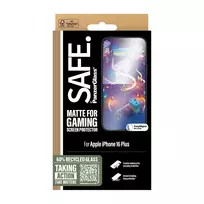 apple iphone 15 plus - PanzerGlass SAFE95888 PanzerGlass SAFE. by ® Gaming Screen Protector iPhone 16 Plus | 15 Plus | Ultra-Wide Fit Skaidri ekrano apsauga Apple 1 vnt - 3 nuotrauka