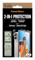 samsung galaxy s25 stikliukai - PanzerGlass CARE by Flagship 3in1 Dėklas + Stiklas + Objektyvo Apsauga Samsung Galaxy S25 Edge - Skaidrus (Transparent) - 3 nuotrauka