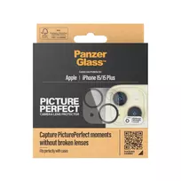 apple iphone 15 plus - PanzerGlass Picture Perfect camera protection for iPhone 15 / 15 Plus - with black frame - 3 nuotrauka