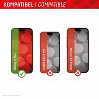 apple iphone 15 plus - Displex Apple iPhone 15 Plus Real 2D Glass + Case By Displex Transparent - 4 nuotrauka