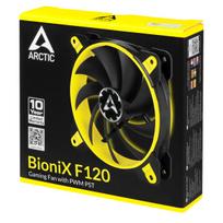 korpuso ausintuvas - Arctic BioniX F120 Yellow ACFAN00094A - 6 nuotrauka