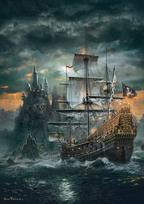 59 x 84 - Clementoni Puzzle The Pirate Ship 1500pcs 31682 - 2 nuotrauka