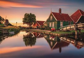 59 x 84 - Clementoni Zaanse Schans 31696, 59.2 x 84.3 cm, 1500 det. - 2 nuotrauka