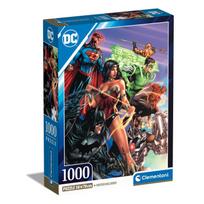teisingum - Clementoni DC Comics Justice League 39852, 70 x 50 cm, 1000 det. - 3 nuotrauka